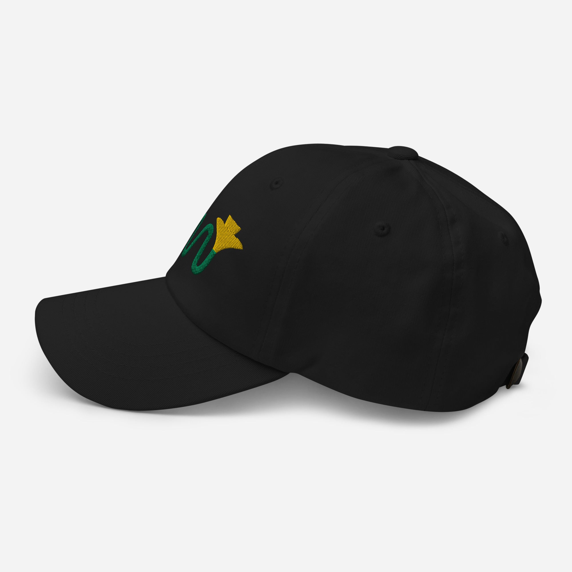 Squiggle Daffodil Embroidered Hat