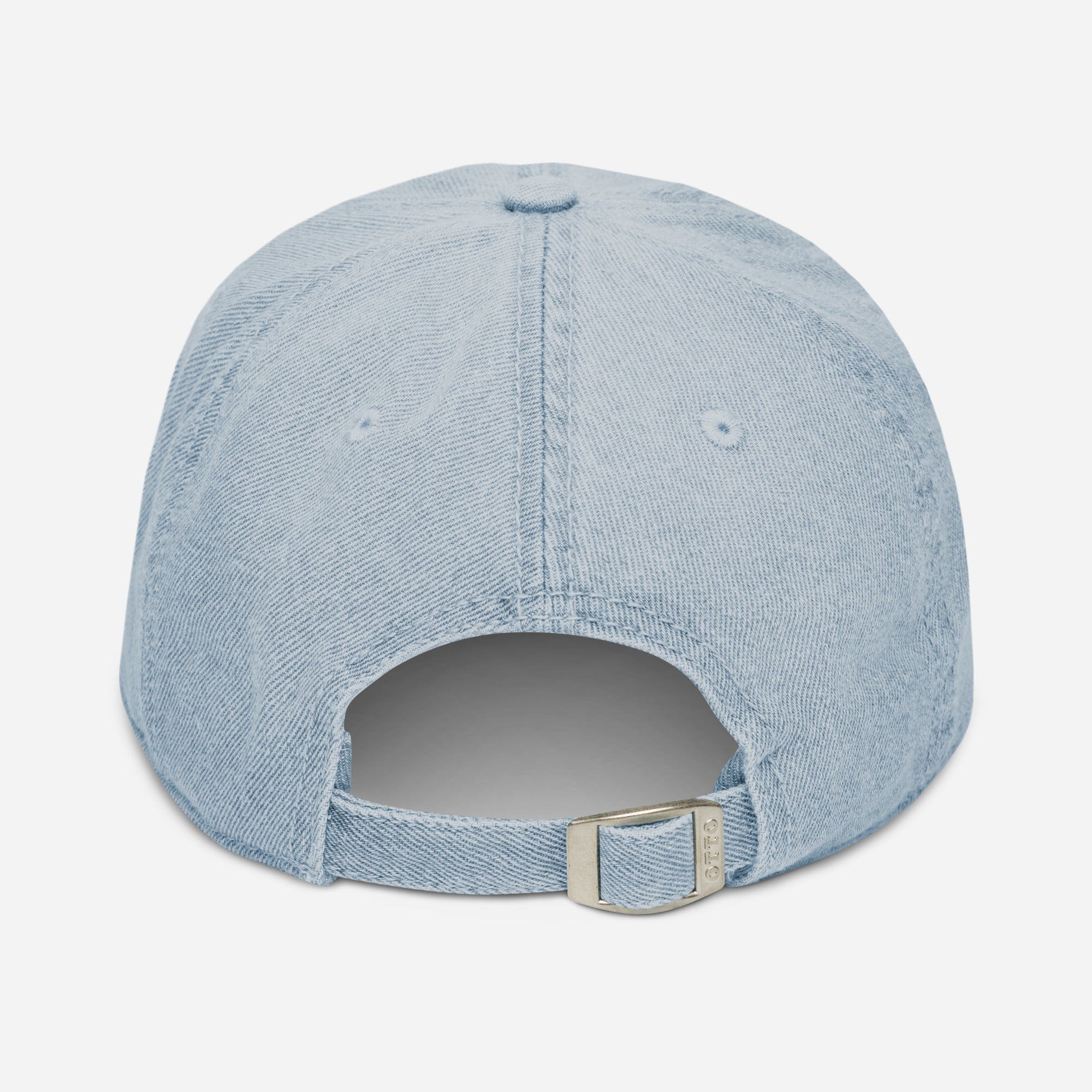 All Mixed Up Colorblock Smileys Embroidered Denim Hat