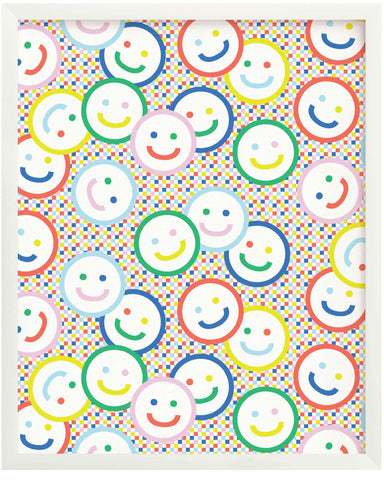 Check Yr Smile Art Print