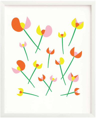 Les Tulipes Art Print
