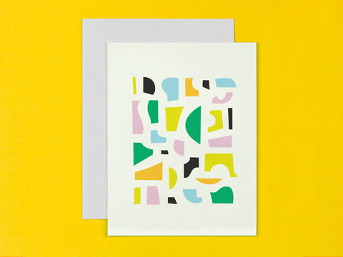 Hillgrove Abstract Pieces Pattern Blank