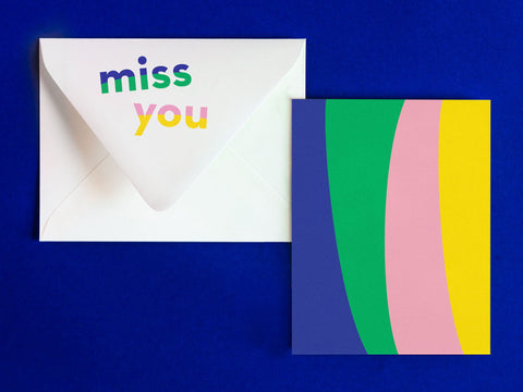 Miss You Notevelope
