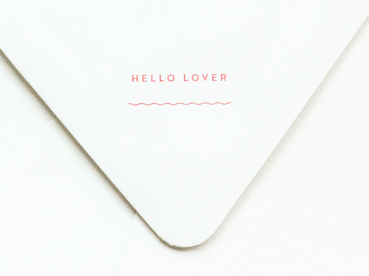 Hello Lover Notevelope & Bra or Briefs Notecard