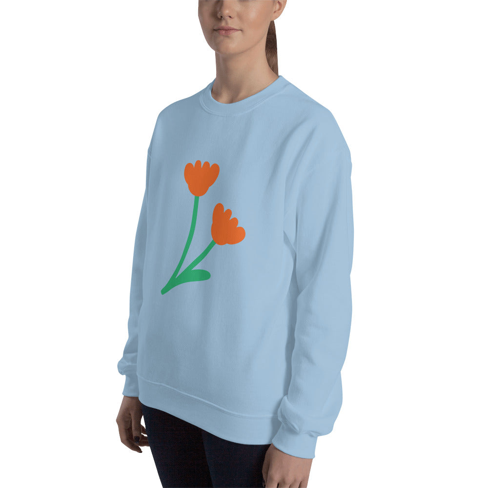 Happy Together Flower Buds Sweatshirt